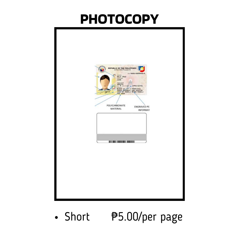 Short - Photocopy Partial Colored